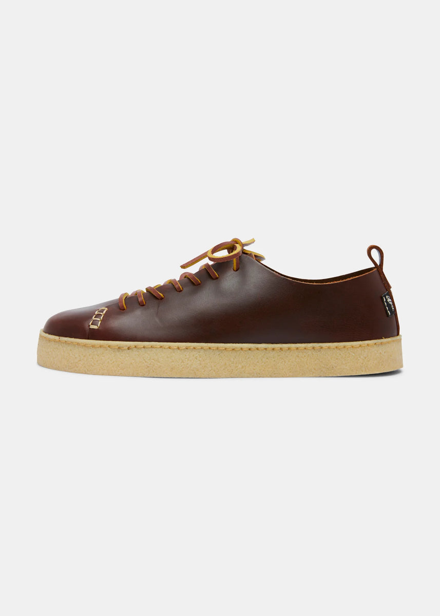 Rufus Leather Shoe — BROWN – EARLYMADE