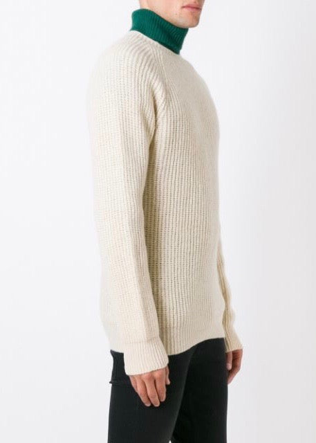 Crew Neck Pullover — CREAM
