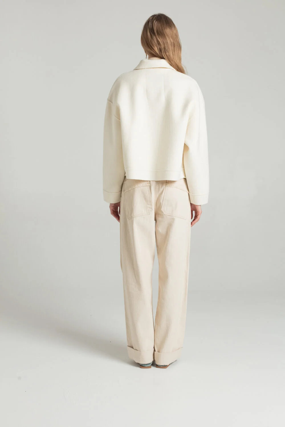 Mathilda Wool Jacket Off White