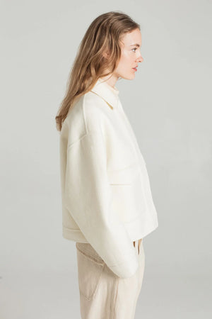 Mathilda Wool Jacket Off White