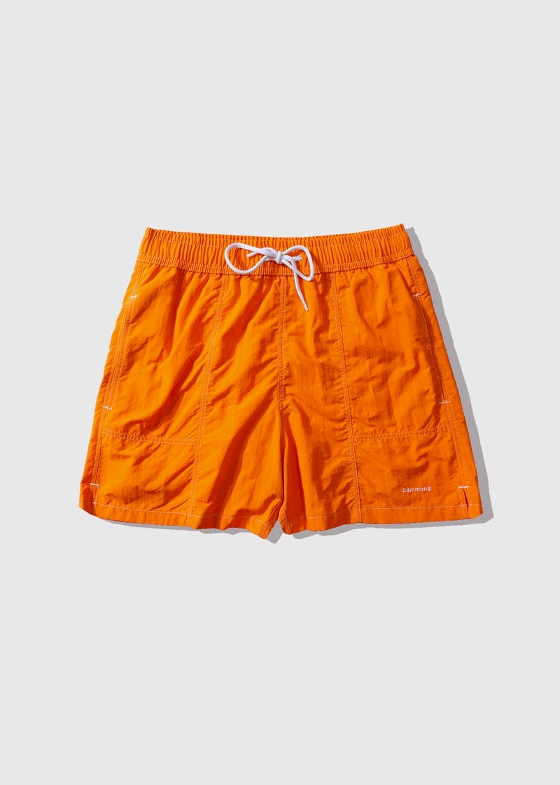 Mini Logo Swim Shorts — ORANGE