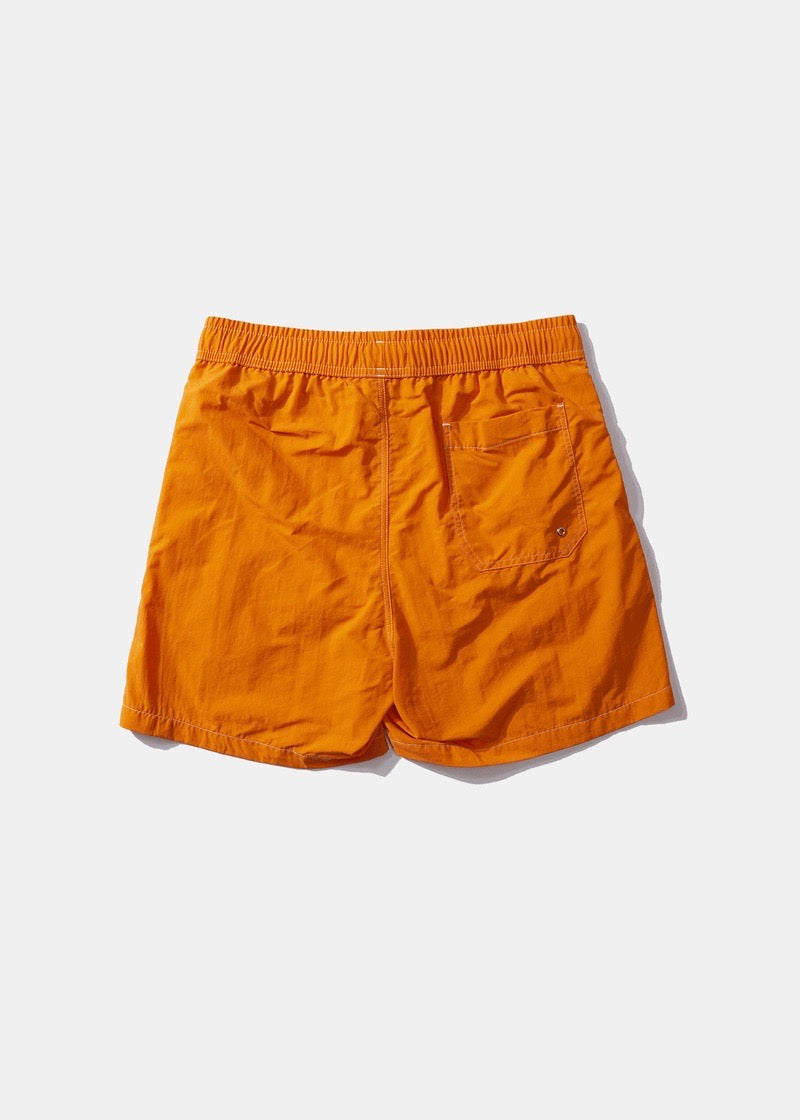Mini Logo Swim Shorts — ORANGE