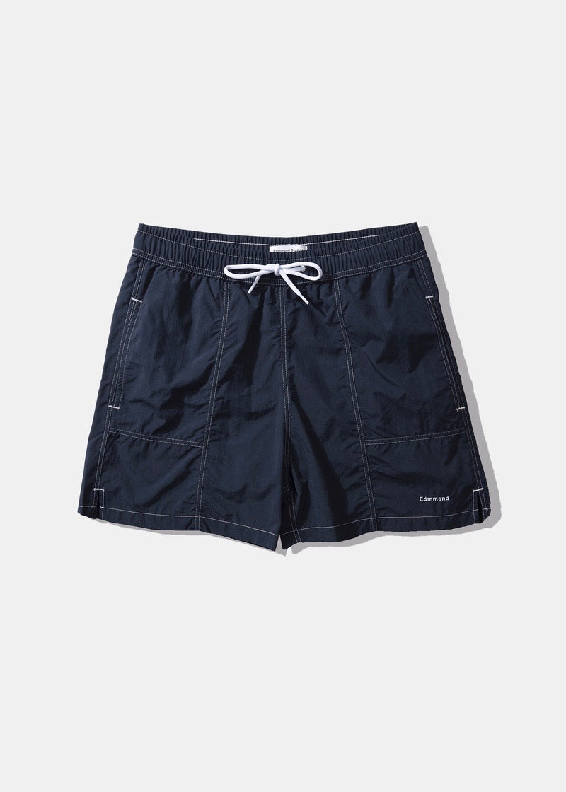Mini Logo Swim Shorts — NAVY