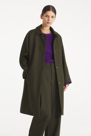 Magic-Wool Trench — KHAKI