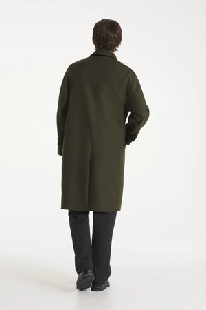 Manfred Wool Trench — KHAKI