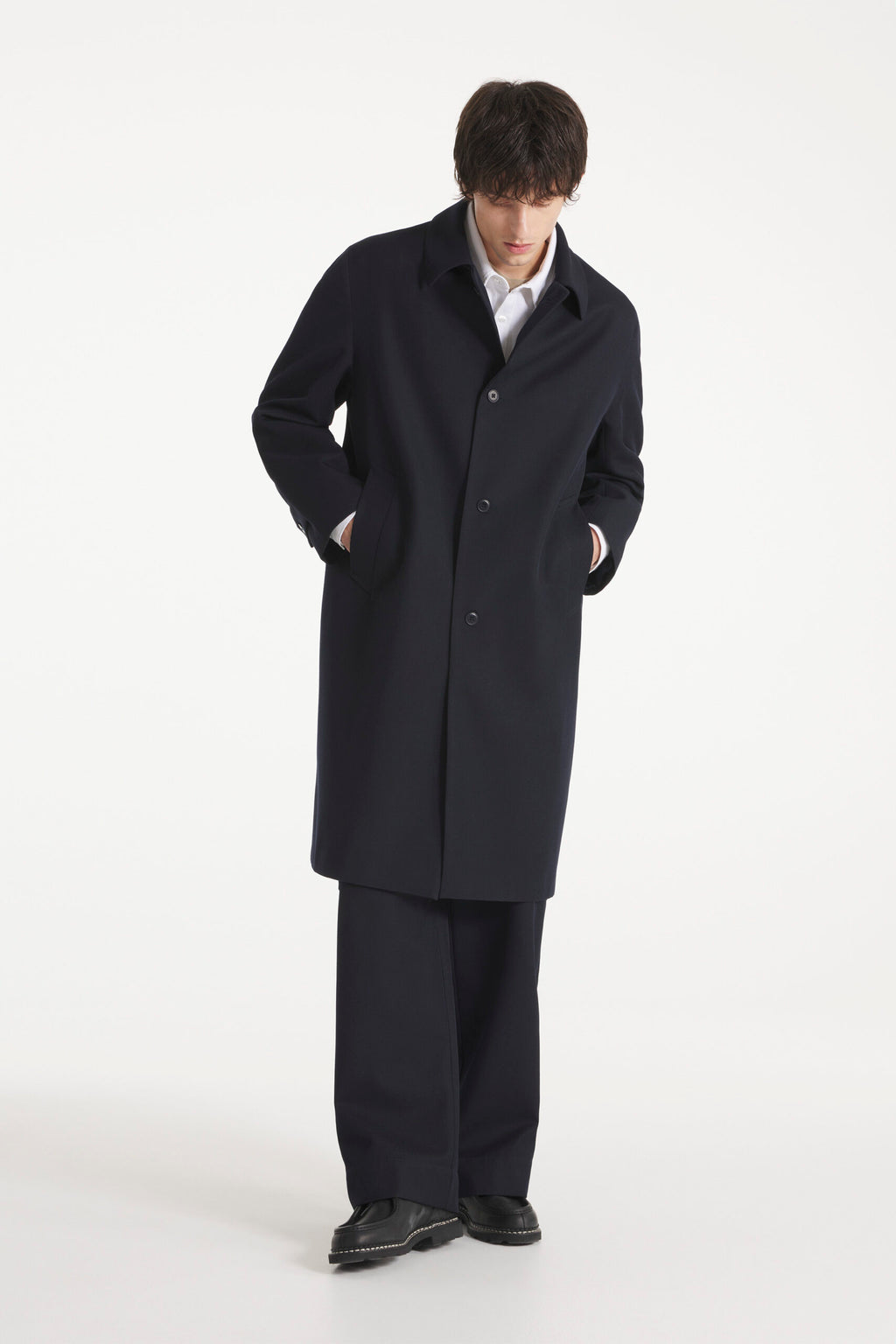 Manfred Wool Trench — NAVY