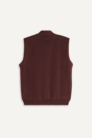 Gali Sleeveless Cardigan — MOKA