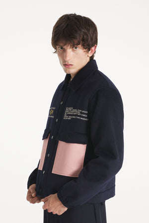 Vandem Fancy Jacket — NAVY