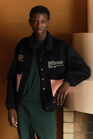 Vandem Fancy Jacket — NAVY