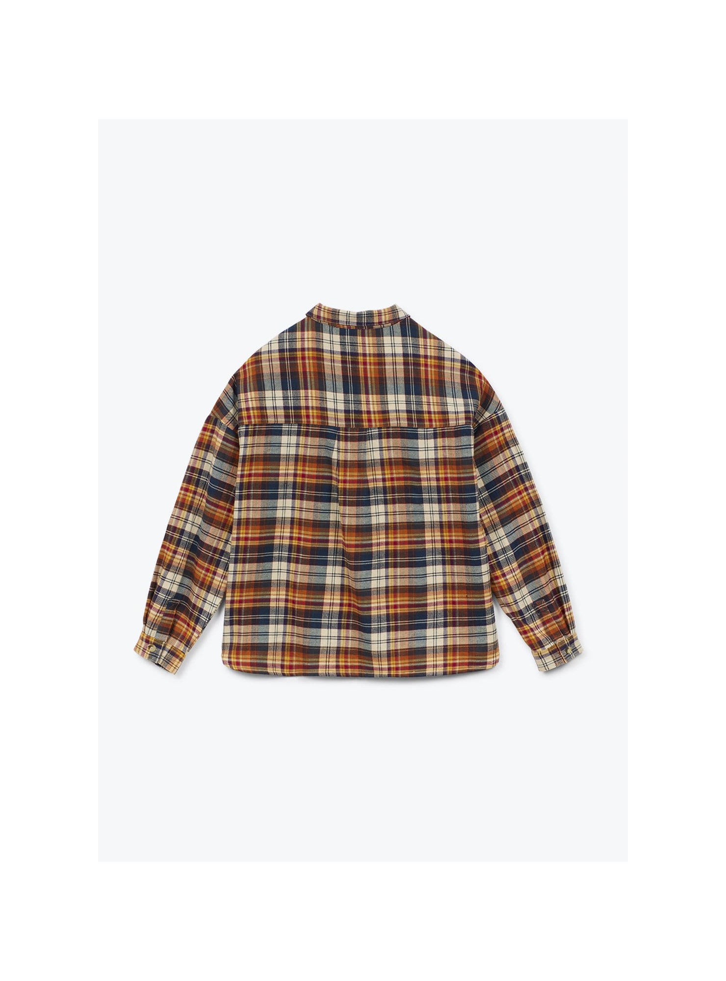 Grete Womens Shirt Tartan — CHATAIGNE MULTI