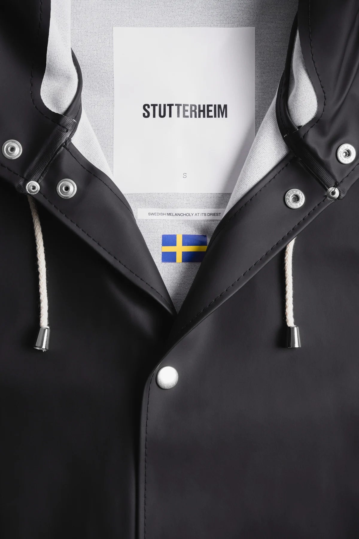 Stockholm Raincoat - Black