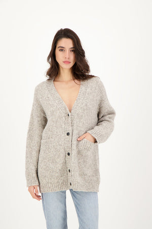 Derya Cardigan Light Grey