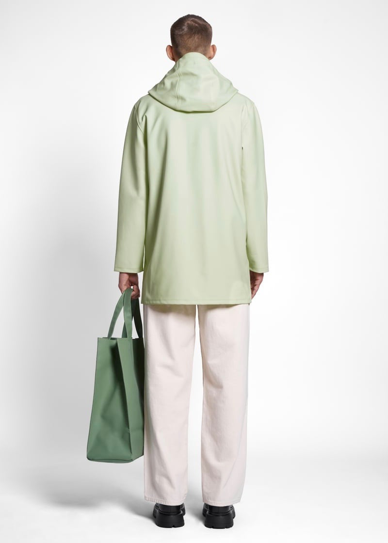 Stockholm Raincoat — SEAFOAM GREEN