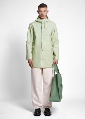Stockholm Raincoat — SEAFOAM GREEN