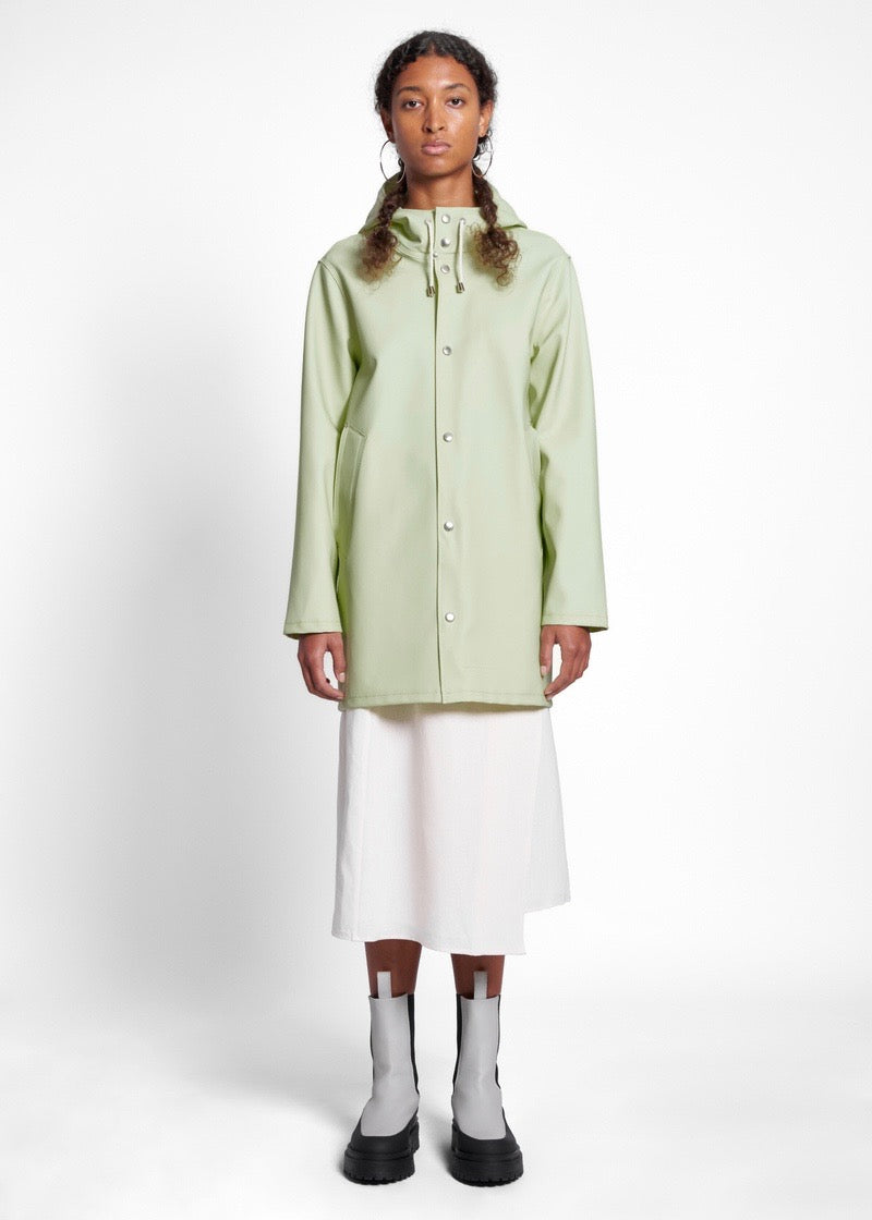 Stockholm Raincoat — SEAFOAM GREEN