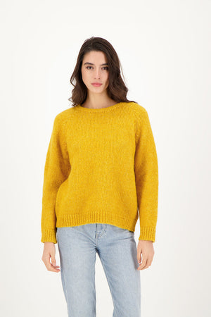 Danae Raglan Sweater Mustard