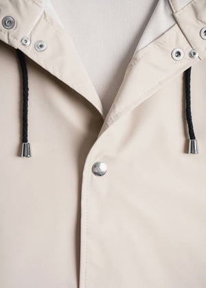 Stockholm Lightweight Raincoat — LIGHT SAND