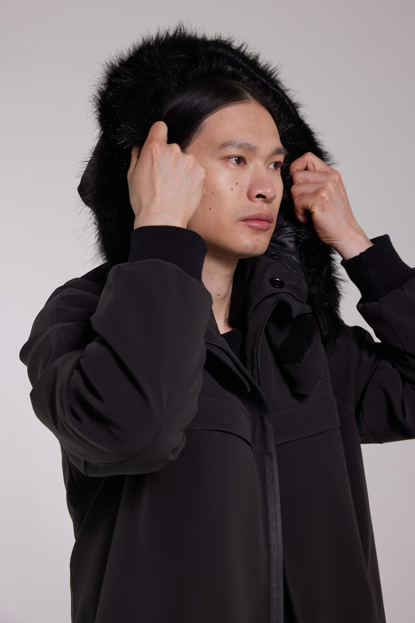 Kalix Matte Parka Black