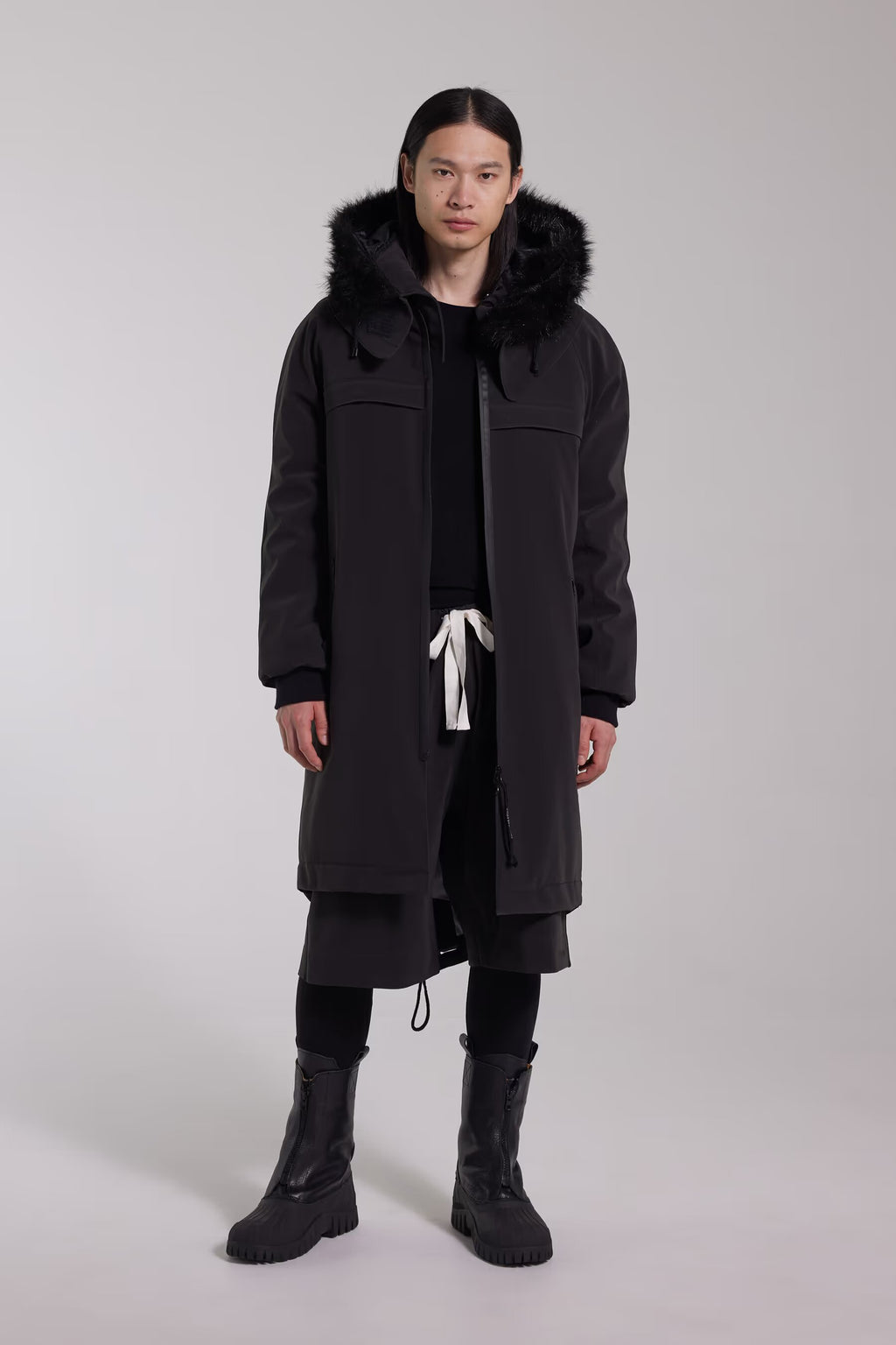 Kalix Matte Parka Black