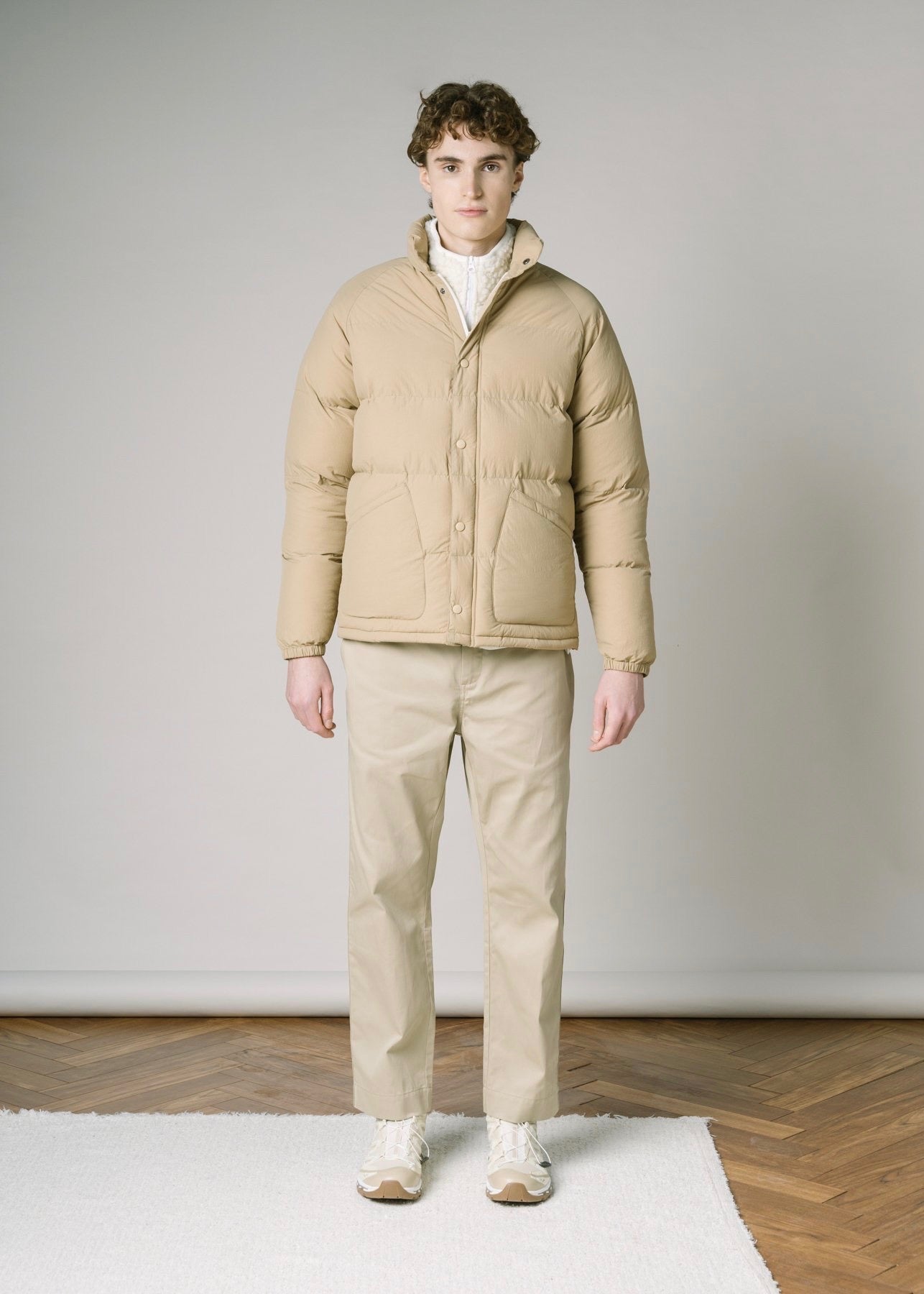 Pathhead Puffa Water Repellent Jacket — SAND