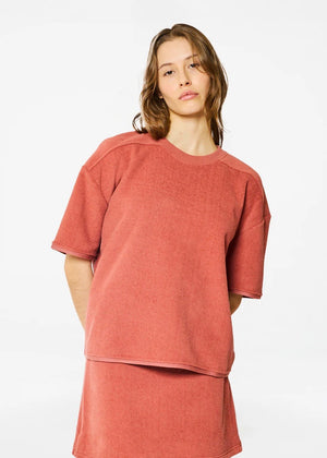 Artemis Shirt — PINK CLAY