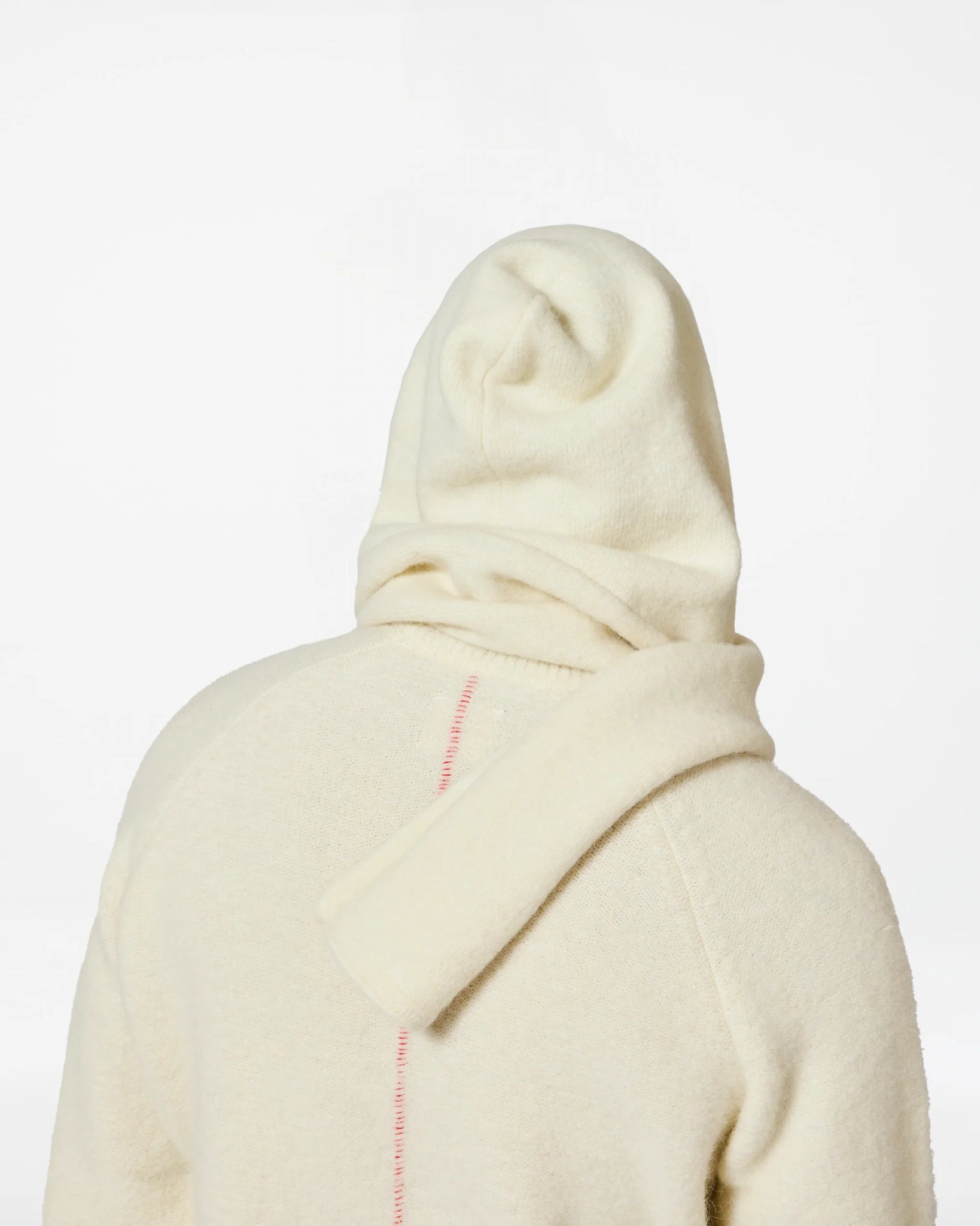 Baby Integrated Hood and Scarf — DARK BLUE