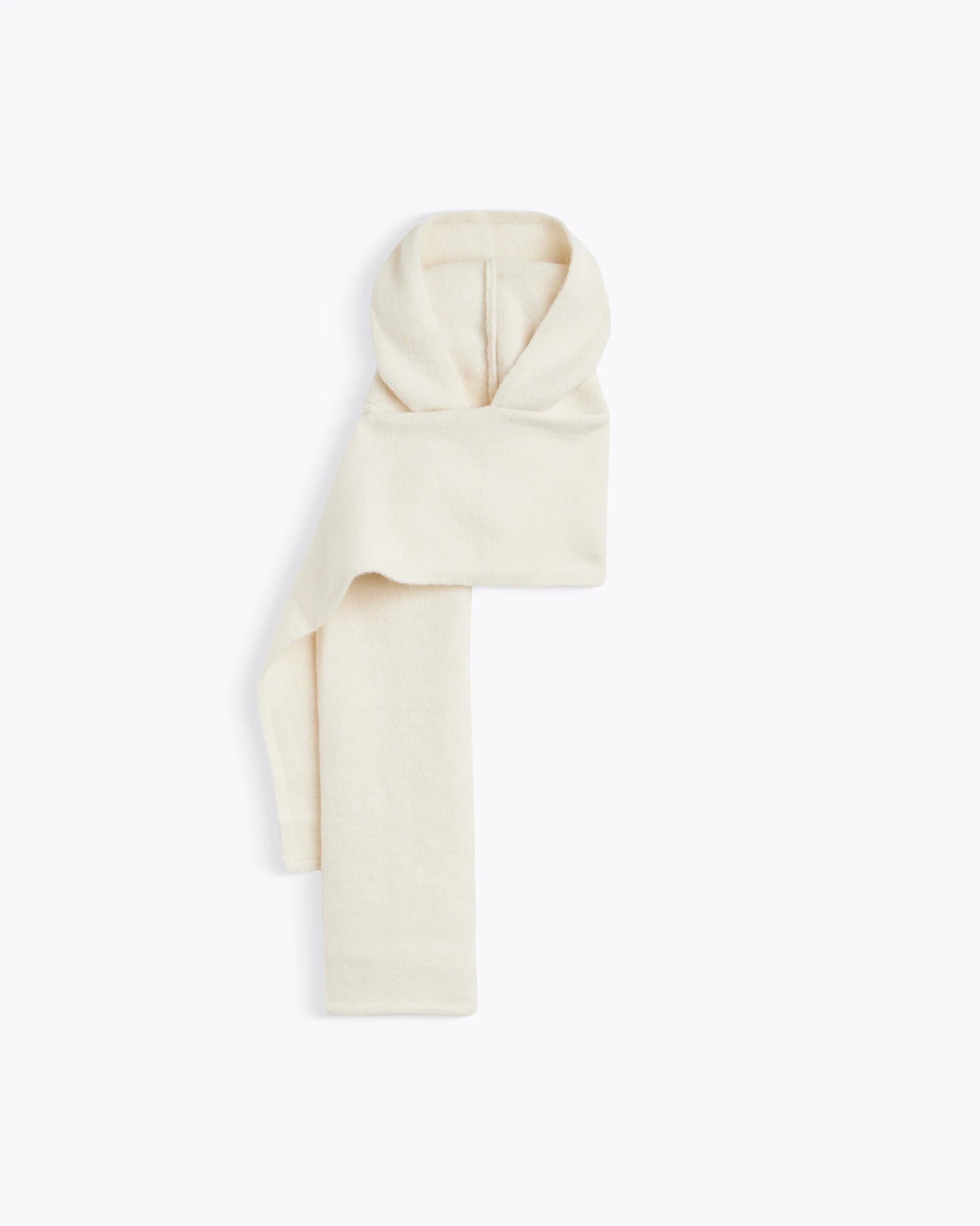 Baby Integrated Hood and Scarf — DARK BLUE