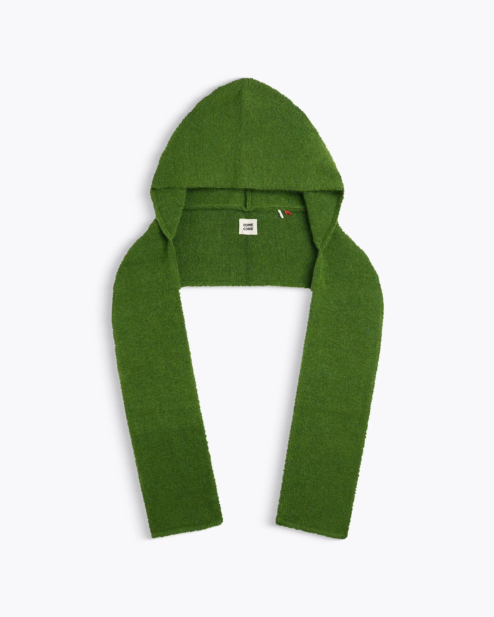 Baby Integrated Hood and Scarf — LUSH GREEN