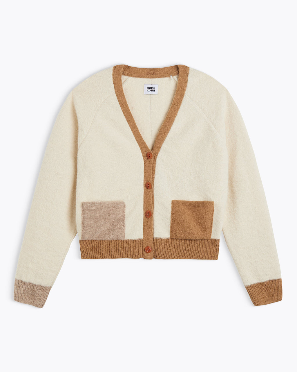 Baby Lucia Cardigan — LIGHT BROWN