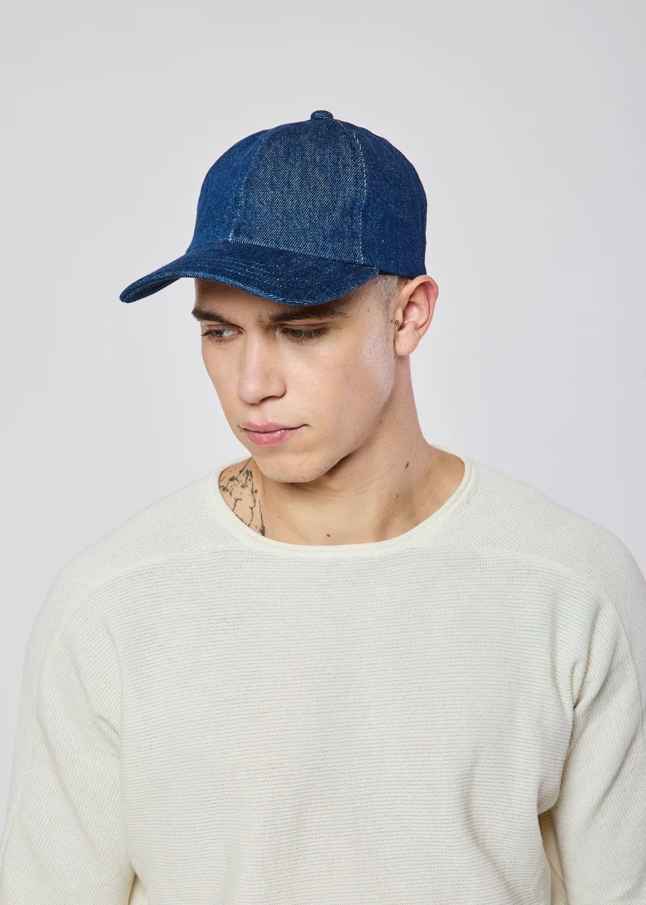 Barry Adon Denim Cap — WASHED