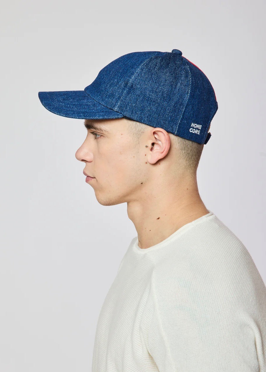 Barry Adon Denim Cap — WASHED