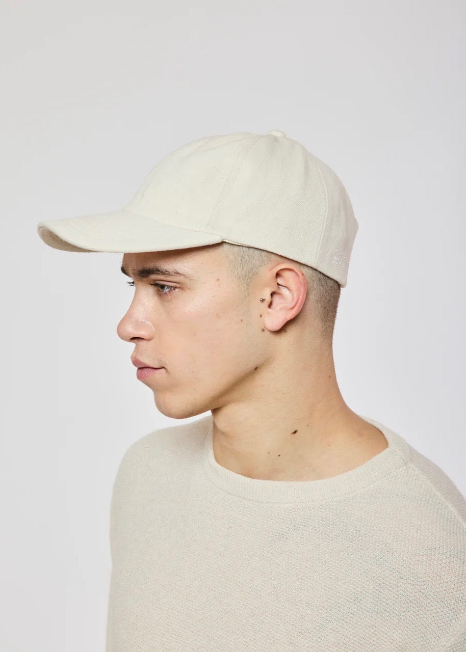 Barry Berryl Denim Cap — ECRU