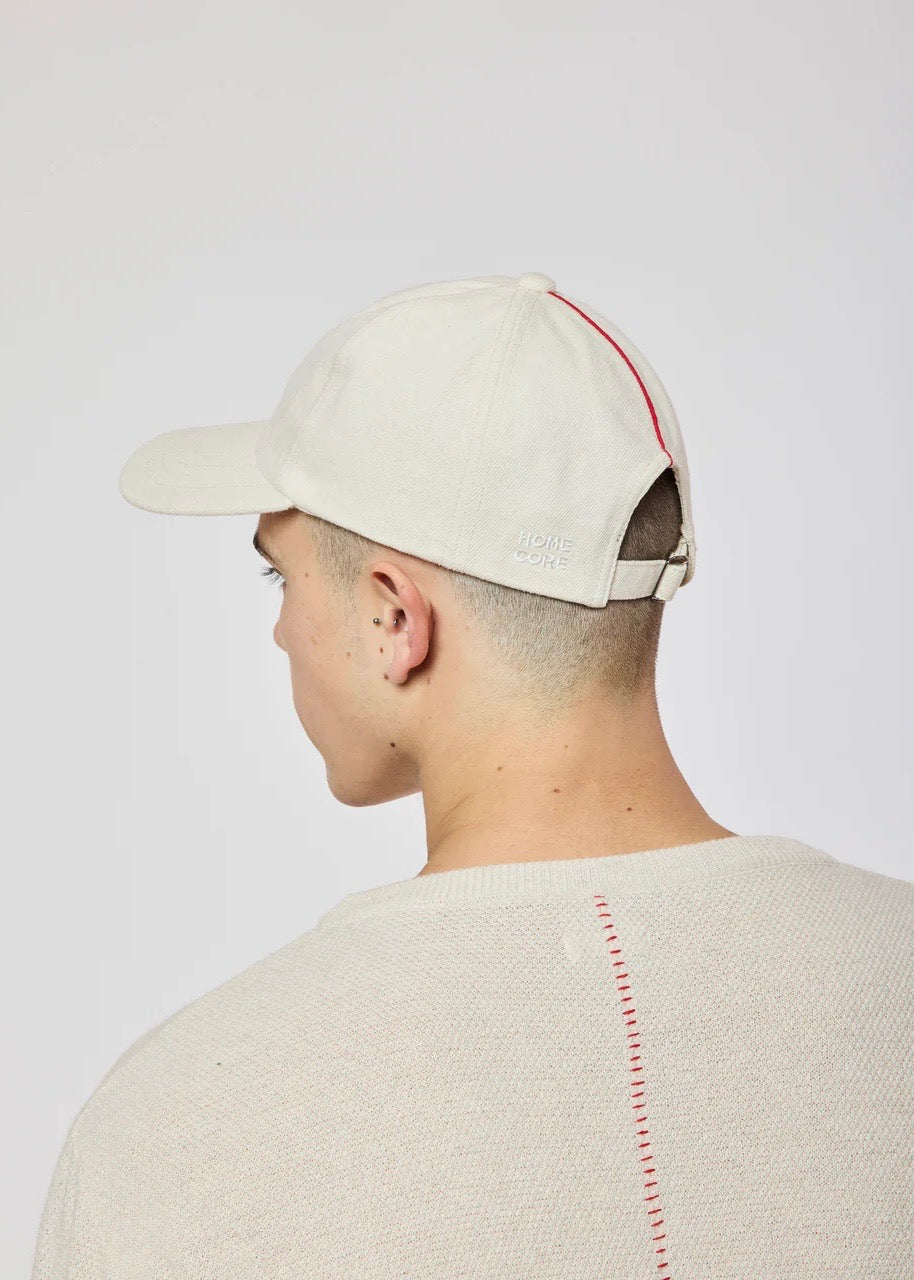 Barry Berryl Denim Cap — ECRU