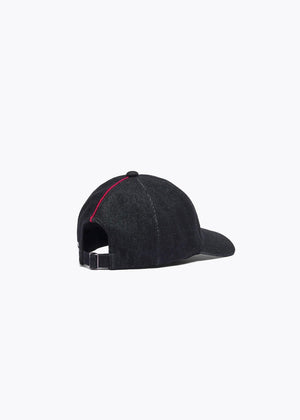 Barry Katz Denim Cap — BLACK
