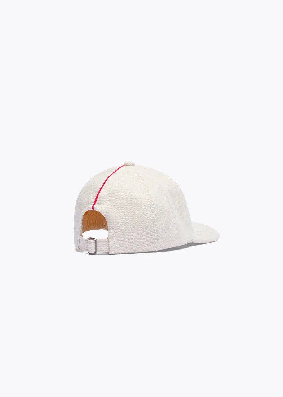 Barry Berryl Denim Cap — ECRU