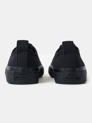 Byrd Rubberised Canvas Shoe — DARKEST NAVY