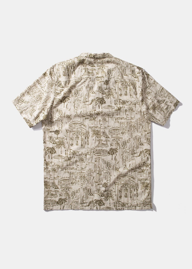 City Shirt —  SAND / OLIVE