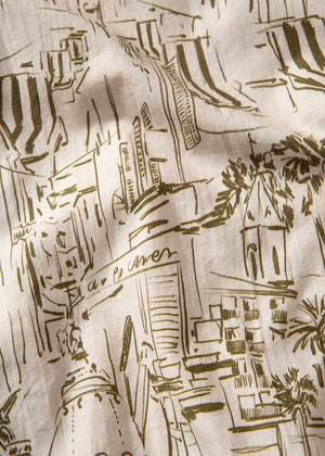 City Shirt —  SAND / OLIVE