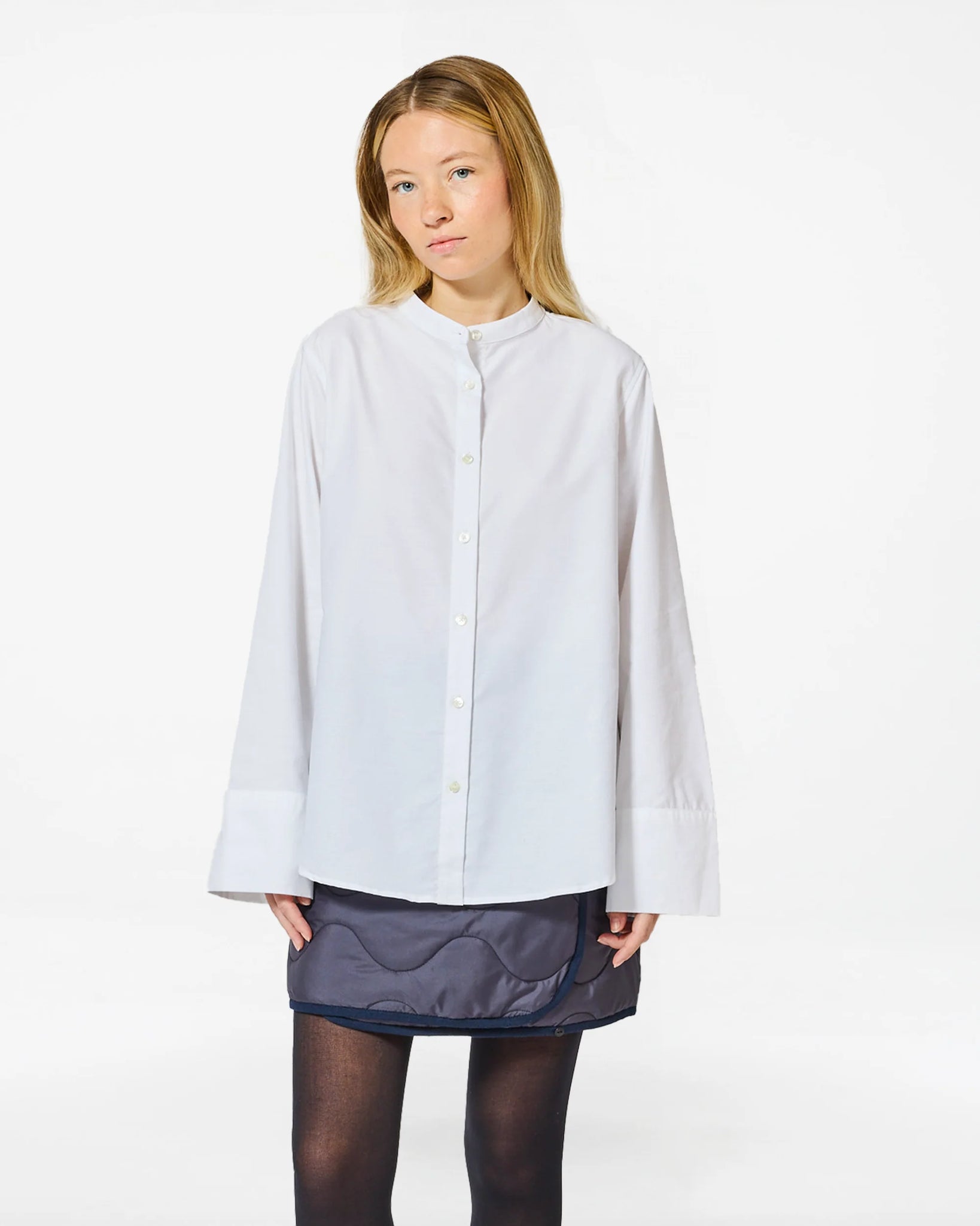 Chloé Oxford Shirt — WHITE