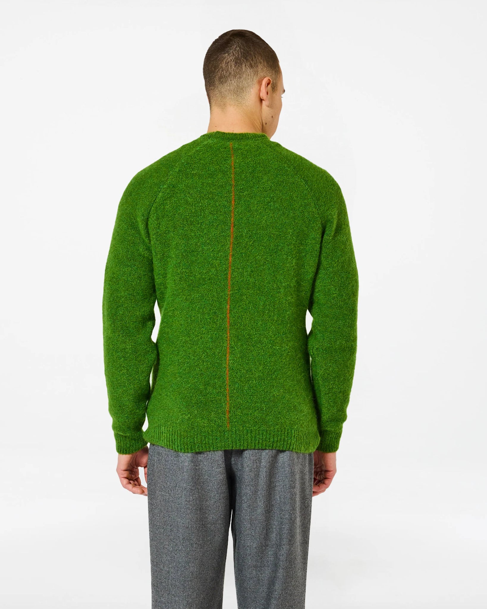Baby Brett Sweater Alpaca — LUSH GREEN