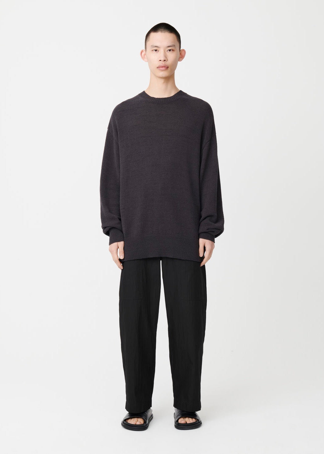 Corde Knit Sweater — ASPHALT