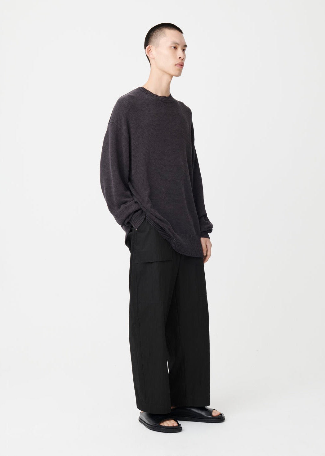 Corde Knit Sweater — ASPHALT