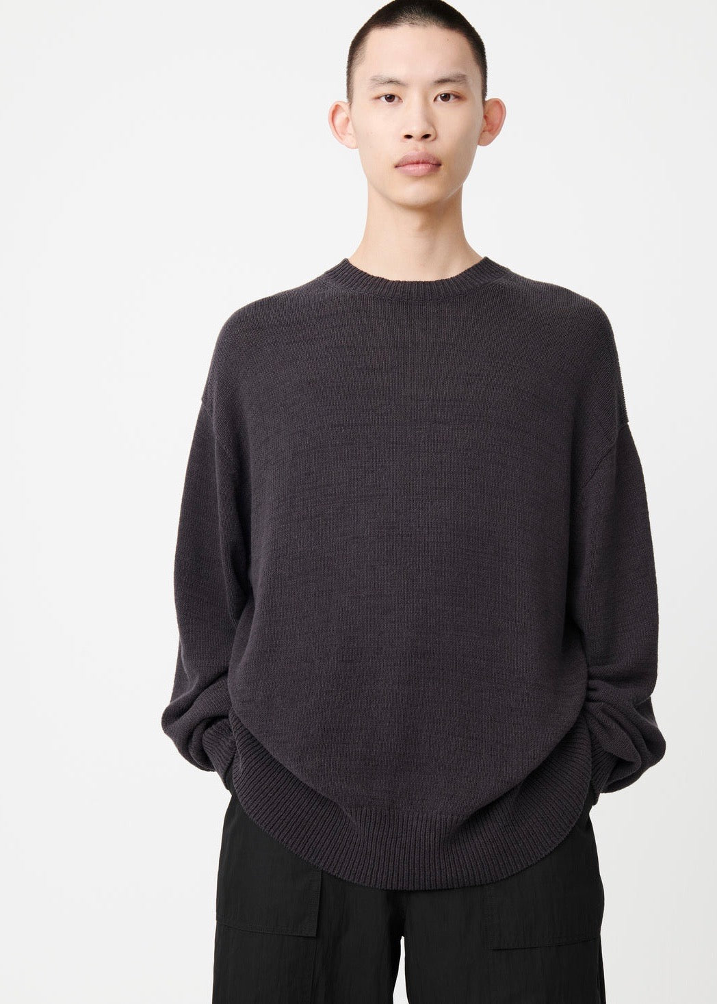 Corde Knit Sweater — ASPHALT