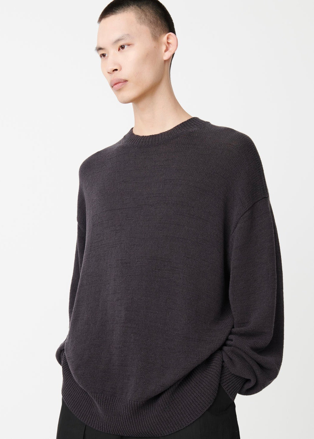 Corde Knit Sweater — ASPHALT