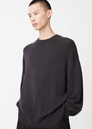 Corde Knit Sweater — ASPHALT