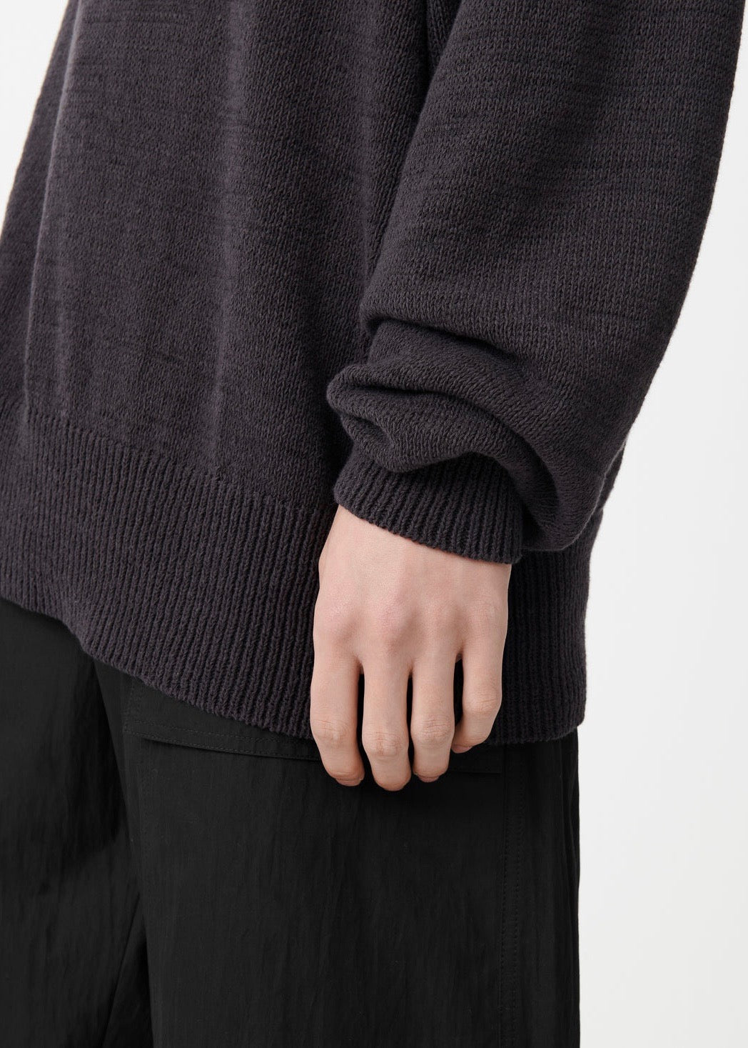 Corde Knit Sweater — ASPHALT