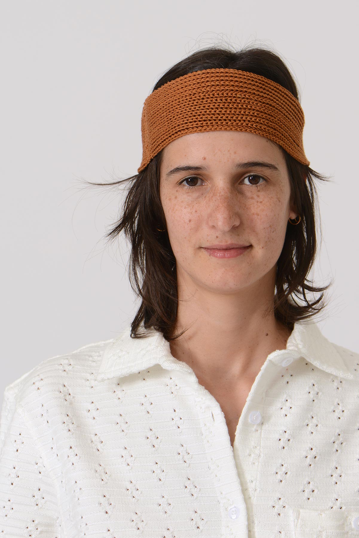 Ribbed Headband — MOCHA MOUSSE