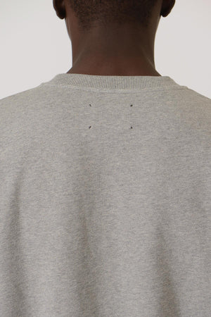 Early High-Stitch Logo Sweat - Grey