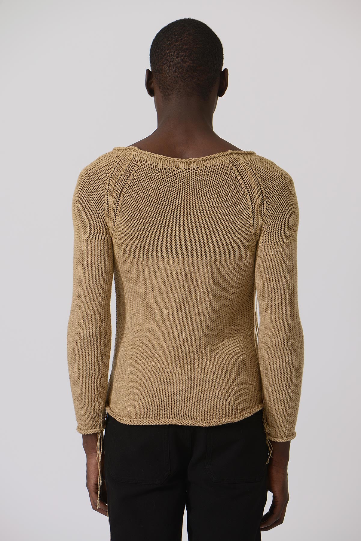 See Through Knit LS Sweat — HAY