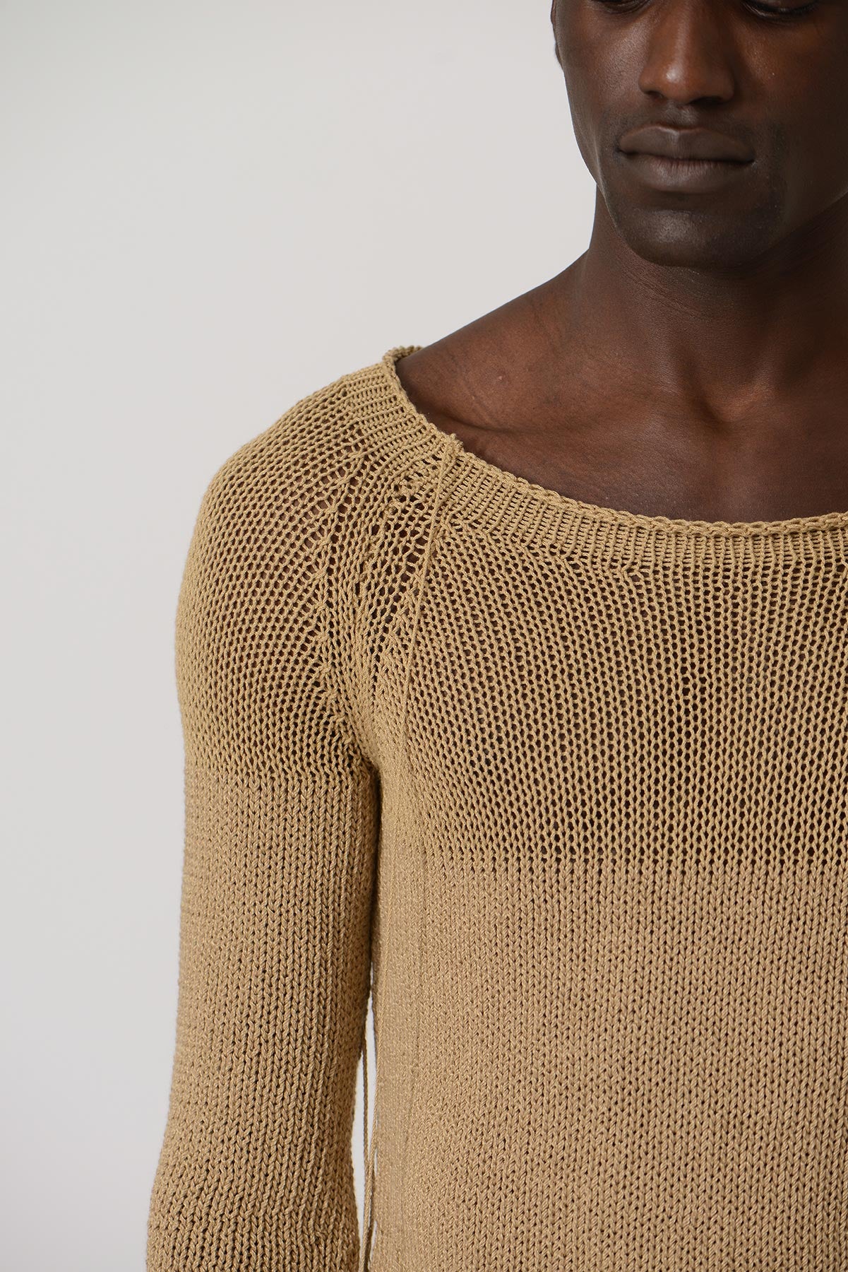 See Through Knit LS Sweat — HAY